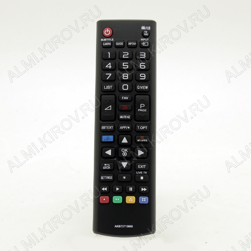ПДУ для LG/GS AKB73715669 LCDTV