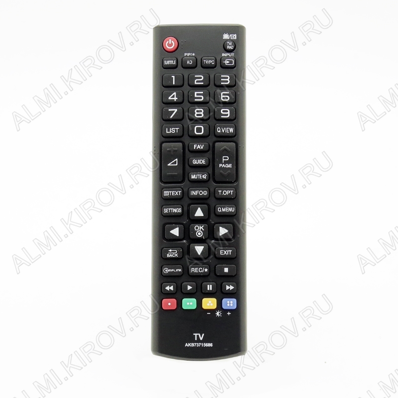 ПДУ для LG/GS AKB73715686 LCDTV