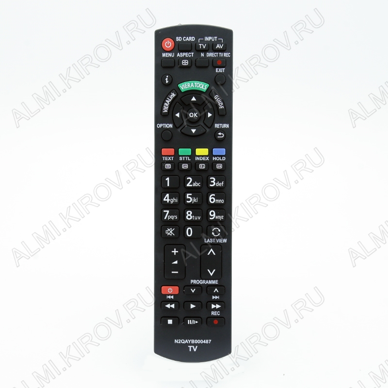 ПДУ для PANASONIC N2QAYB000487 VIERA LCDTV