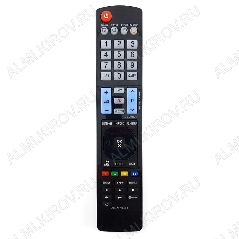 ПДУ для LG/GS AKB73756503 LCDTV