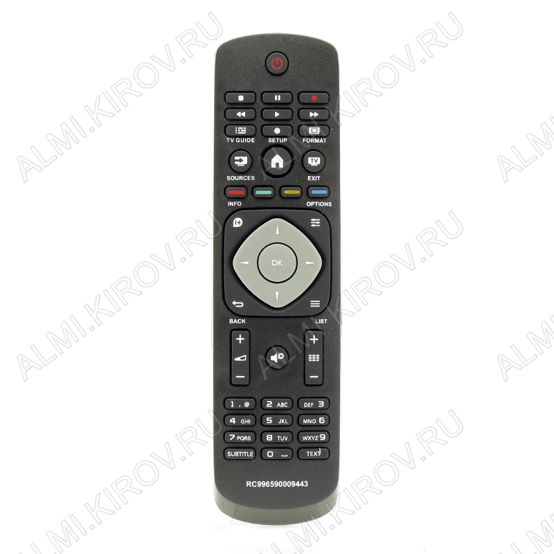 ПДУ для PHILIPS 996590009443 LCDTV