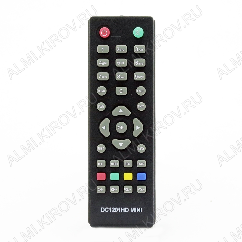 ПДУ для D-COLOR (для ресивера DC1201HD mini) DVB-T2