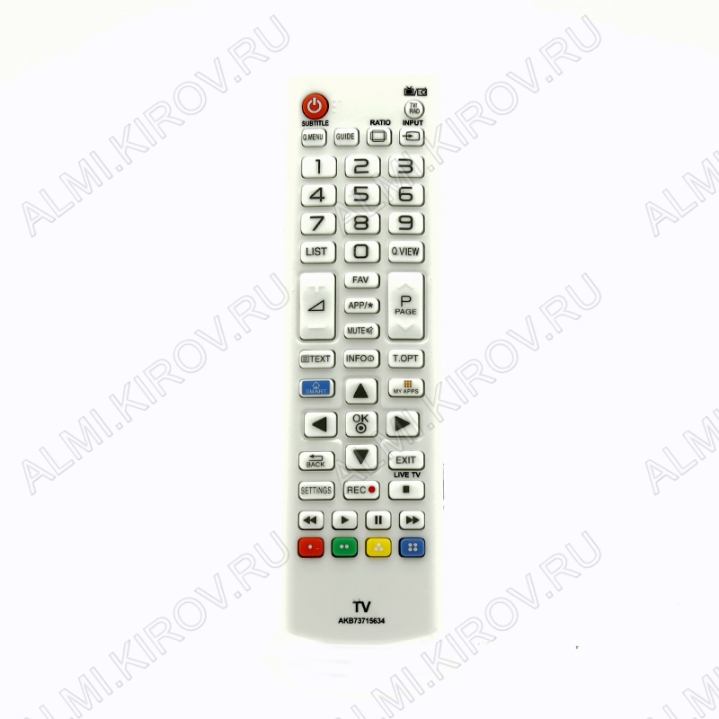 ПДУ для LG/GS AKB73715634 LCDTV