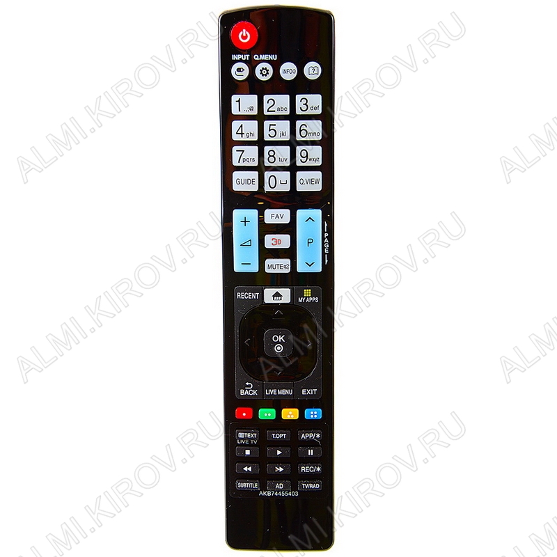ПДУ для LG/GS AKB74455403 LCDTV