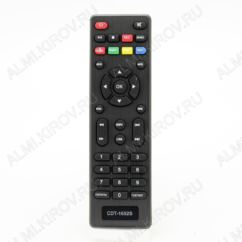 ПДУ для CADENA (для ресивера CDT-1652S VAR1) DVB-T2