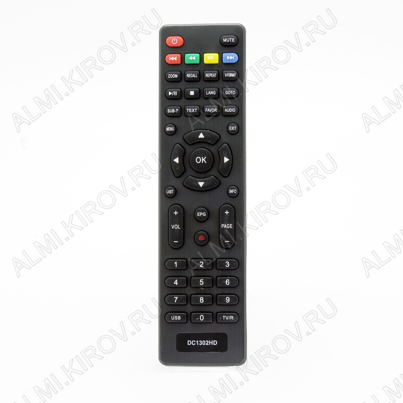ПДУ для D-COLOR (для ресивера DC1301HD/DC1302HD/DC1501HD/DC801HD) DVB-T2