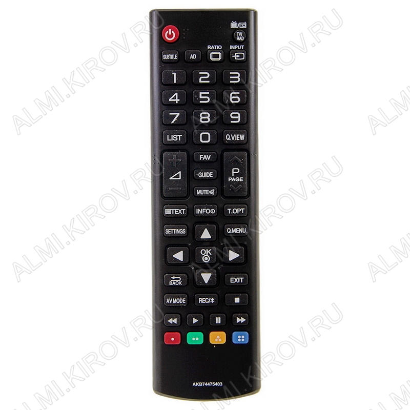 ПДУ для LG/GS AKB74475403 LCDTV