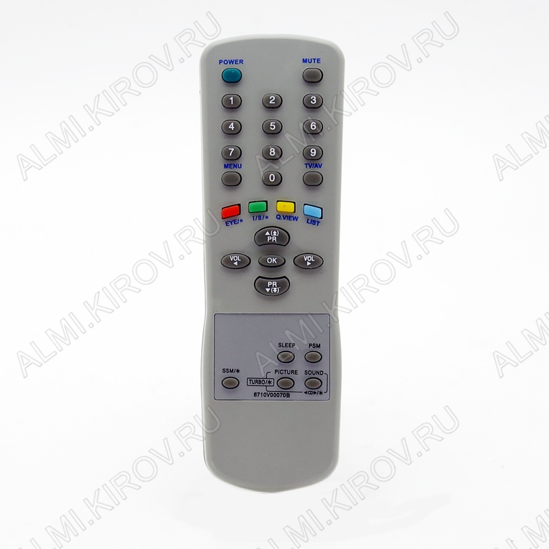 ПДУ для LG/GS 6710V00070B TV