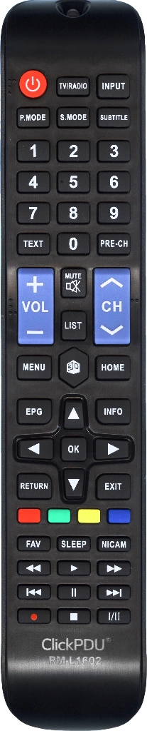 ПДУ для AKAI RM-L1602 универсальный CLICKPDU