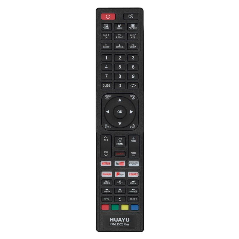 ПДУ для JVC RM-L1552 plus с функцией YOUTUBE универсальный LCDTV HUAYU