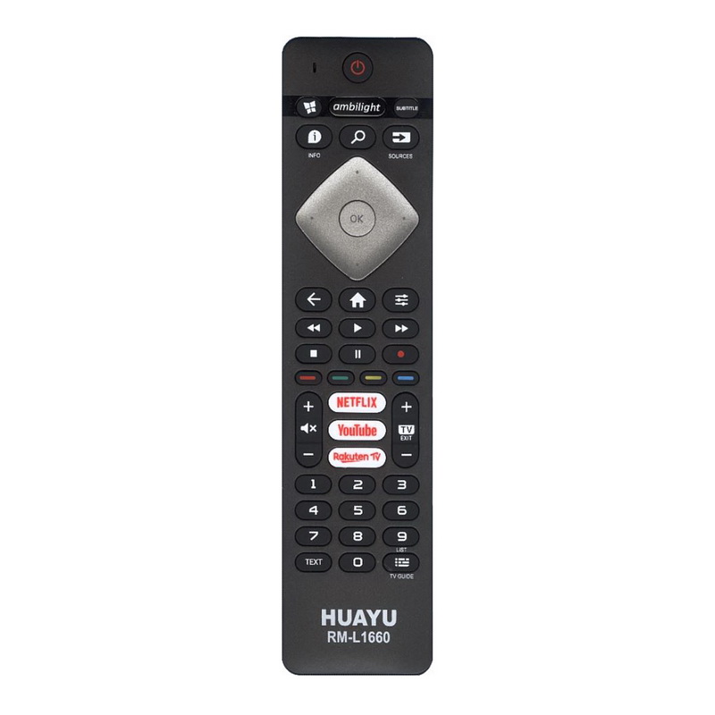 ПДУ для PHILIPS RM-L1660 универсальный LCD SMART TV HUAYU