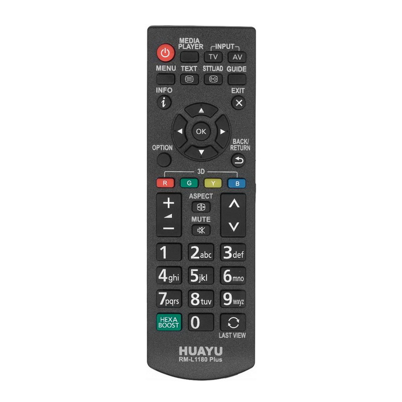 ПДУ для PANASONIC RM-L1180 PLUS для SMART TV универсальный HUAYU