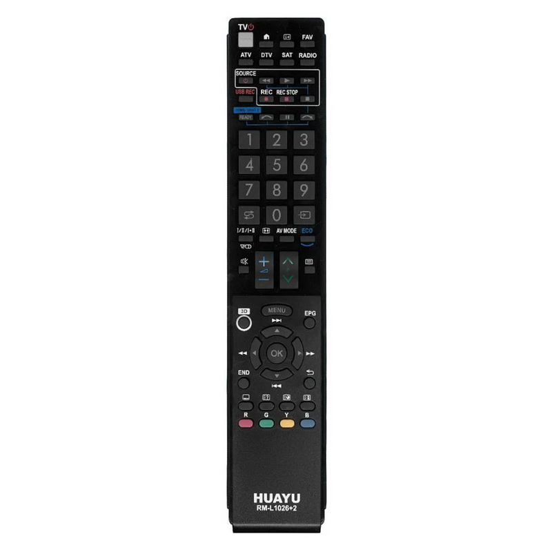 ПДУ для SHARP RM-L1026+2 корпус GA841WJSA для LCDTV универсальный HUAYU
