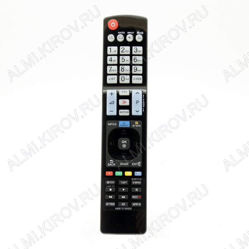 ПДУ для LG/GS AKB73756502 LCDTV