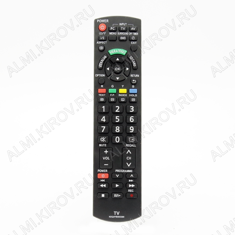 ПДУ для PANASONIC N2QAYB000399 VIERA LCDTV