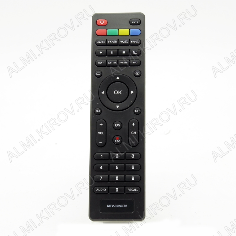 ПДУ для MYSTERY MTV-3224LT2 (KT1045 черный с REC) LCDTV