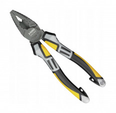 Плоскогубцы комбинированные 180мм (59001840) FELO сталь Cr-Mo-V; покрытие TitanFinish PTFE (тефлон); индукционная закалка до твердости 60-64 HRC