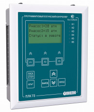 Контроллер с HMI для локальных систем в щитовом корпусе с AI/DI/DO/AO ПЛК73-ККККРРУУ-М ОВЕН
