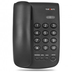 Телефон TX-241 черный TEXET