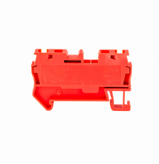 Клемма пружинная проходная, 4 мм2, красная MTS-4RD MEYERTEC