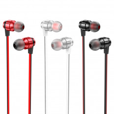 Наушники проводные M85 Platinum sound, внутриканальные,с микрофоном, унив., разъем 3.5mm, черные