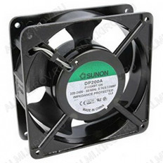 Вентилятор 220VAC 120*120*38mm DP200A2123XBL.GN (алюминиевый корпус)