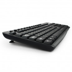 Клавиатура GKM-125 Black ГАРНИЗОН проводная, USB; длина кабеля 1.5 м