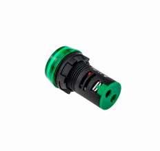 Сигнальная лампа, 22мм, зеленый, 220V AC/DC, IP65, MT22-S33 MEYERTEC