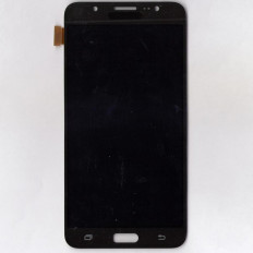 Дисплей для Samsung J710FN/DS Galaxy J7 + тачскрин черный, копия (яркость регулируется)
