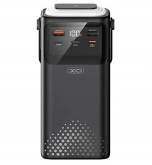 Аккумулятор внешний 30000mAh PR280 черный с кабелями Type-C и Lighting
