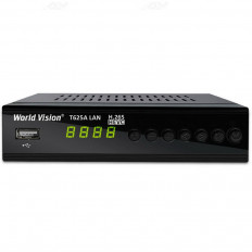 Ресивер эфирный WV T625A AC3 (Wi-Fi,IPTV опция) WORLD VISION