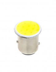 Лампа светодиодная T15 (LED141) BA15S 12V (цвет белый) автомобильная