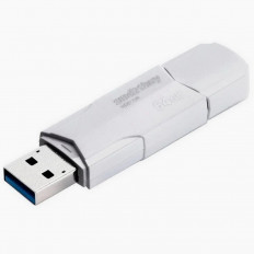 Карта Flash 64 Gb колп (Clue White) SMART BUY с колпачком; USB 2.0
