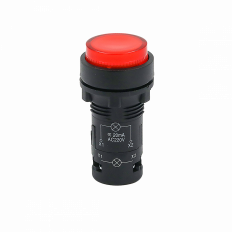 Кнопка красная выступающая с подсветкой , 1NС , 220V AC , IP54 , пластик ,MTB7-EW34626 MEYERTEC