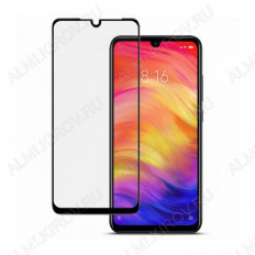 Защитное стекло Xiaomi Redmi Note 8, черное No name