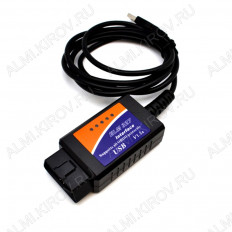 Радиоконструктор K-line адаптер USB MP9213 (универсальный автосканер OBD-II) МастерКит Универсальный автомобильный OBDII сканер