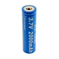 Аккумулятор 18650 (3.7V, 2000/1200mAh) LTP-02 Live-Power LiIo; 18.2*65.5мм (цена за 1 аккумулятор