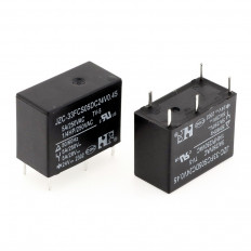 Реле JZC-33F-C-S-5-DC24V-0.45 Тип 05.1 24VDC 1C(SPDT) 5A Forward 20.5*10.6*15.6mm