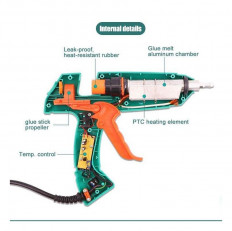 Пистолет для термоклея (d=11мм) 100W GK-389B