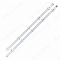 Модуль подсветки LED TV 820мм 10 линз (2 планки L2+R2: 5+5 LED); B-DH-W420-L2T2835B05/B-DH-W420-07T2