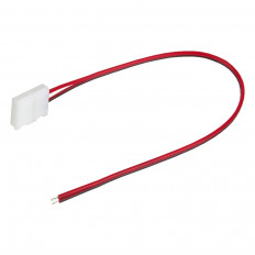 Разъем для LED-ленты, 10мм, 1 разъем с проводом, GSC10-CS-IP20 (5206) General IP20; для открытых одноцветных лент; защелка; длина провода 15см