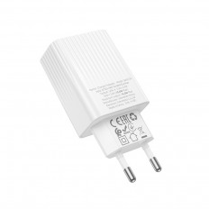 Сетевое зарядное устройство с выходом 1*USB, 3.0А, белый, BAS72A Source,QC3.0;
