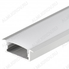 Профиль врезной ARH-WIDE-F-H10-2000 ANOD (016186) для LED-ленты шириной до 19мм ARLIGHT размеры: 2000*31*10мм (паз для установки 23.5мм)