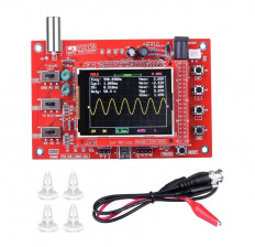 KIT Осциллограф DSO138 (200кГц) No name Питание: 9VDC; Количество каналов: 1; Полоса пропускания: 0...200kHz; Входное напряжение: 50V (макс.)