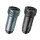 Автомобильное зарядное устройство с выходом 2*USB, 2.4A, Z49 Level, черный
