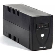 ИБП - RAPAN-UPS 800, линейно-интерактивный, ступенчатая аппроксимация синусоиды