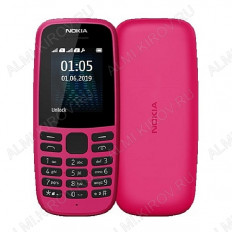 Мобильный телефон Nokia 105 DS TA-1174 розовый NOKIA 2 Sim