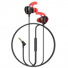 Наушники проводные M105 Sharp, внутриканальные,с микрофоном, игровые, разъем 3.5mm, черные