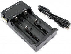Зарядное устройство Lii-S2 LiitoKala 1.2 V для аккумуляторов АА/ААА/SC/C, 3.7 V для аккумуляторов 26650/22650/18650/17650/16340/14500/10500 питание через шнур microUSB