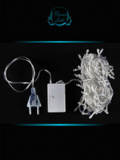 Гирлянда "Нить" 10м, мульти (m.01.5T.140-) Winner Light светодиоды - 140шт; прозрачный провод 220V, IP20